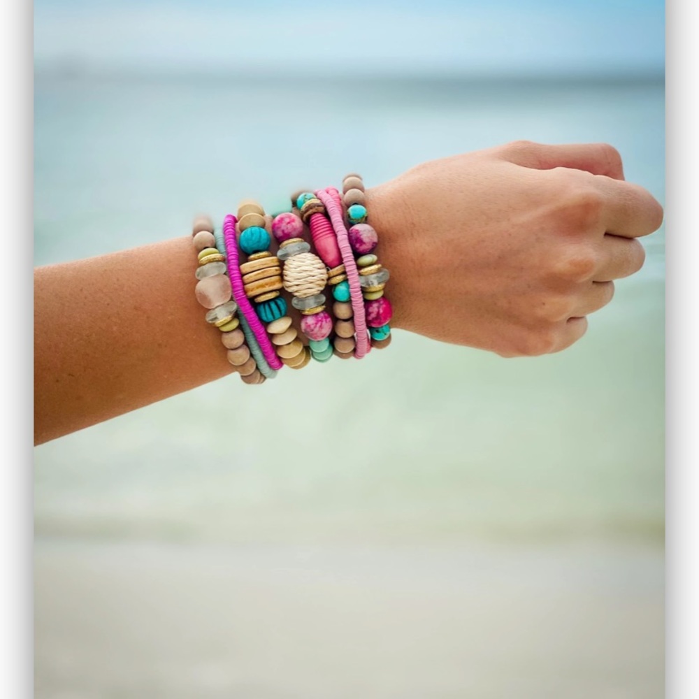 Twine & Twig Palm collection bracelets